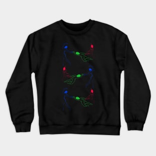 Neon La Danse by Henri Matisse Remix Crewneck Sweatshirt